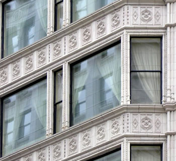 reliance building windows